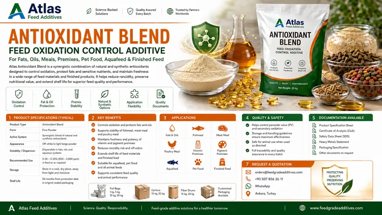 Antioxidant Blend feed additive visual