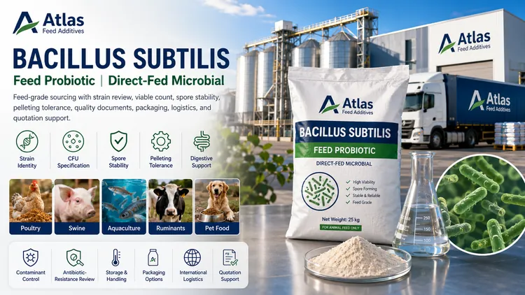 Bacillus subtilis feed additive visual