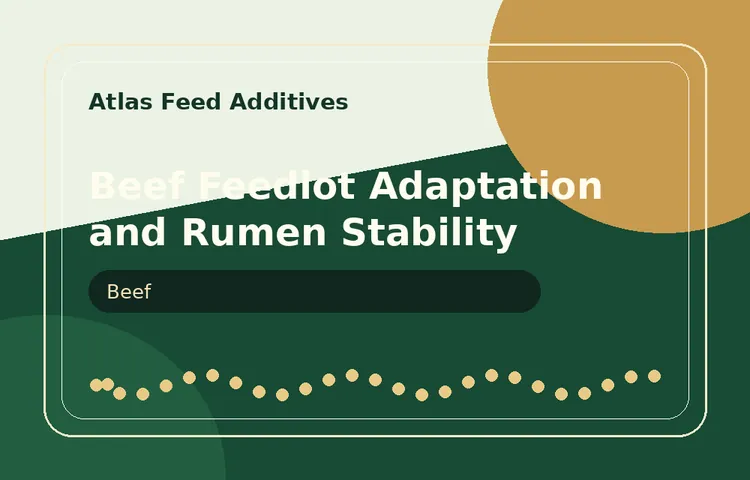 Beef Feedlot Adaptation and Rumen Stability visual