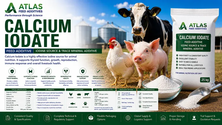 Calcium Iodate feed additive visual