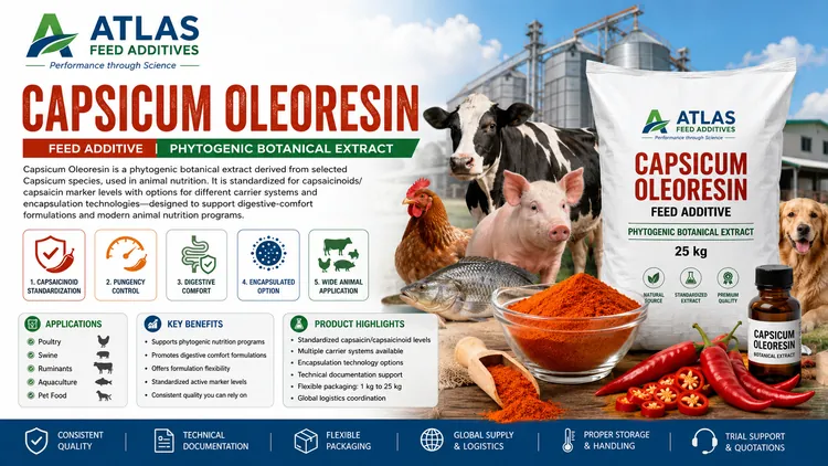 Capsicum Oleoresin feed additive visual