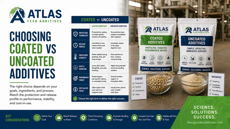 Choosing Coated vs Uncoated Additives visual