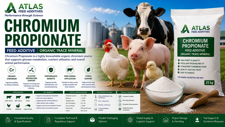 Chromium Propionate feed additive visual