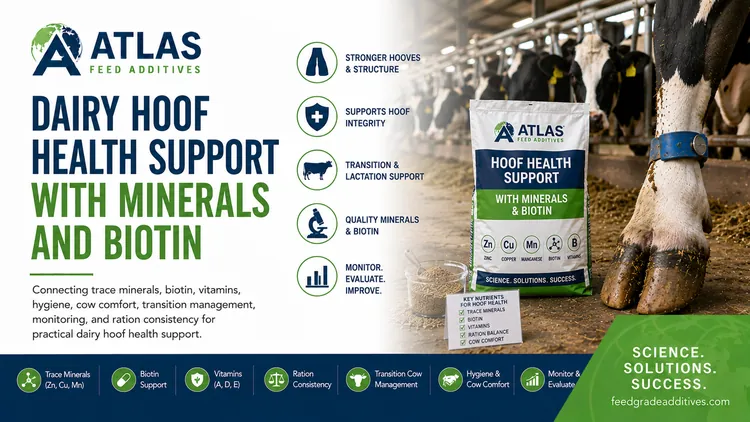 Dairy Hoof Health Support with Minerals and Biotin visual
