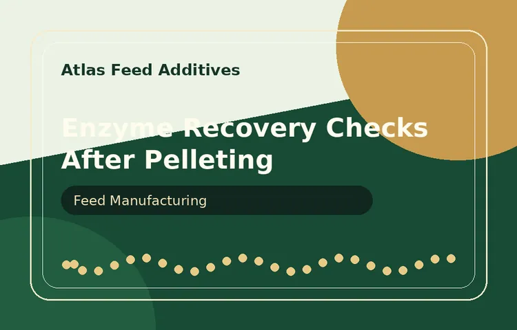 Enzyme Recovery Checks After Pelleting visual