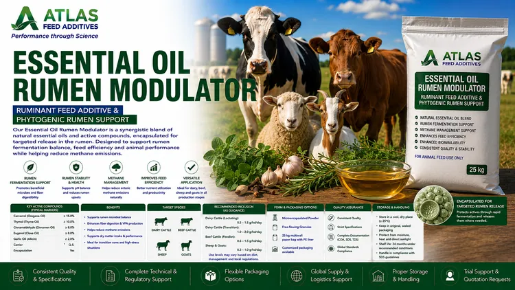 Essential Oil Rumen Modulator feed additive visual