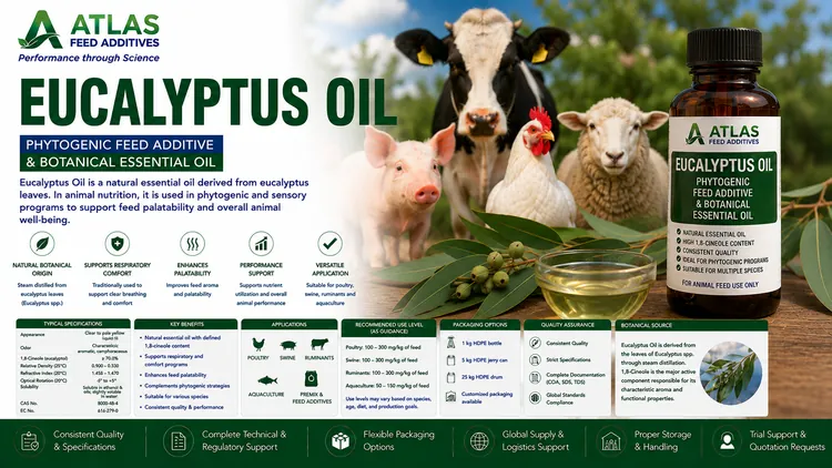 Eucalyptus Oil feed additive visual