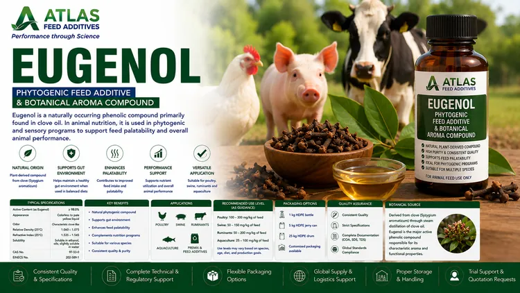 Eugenol feed additive visual