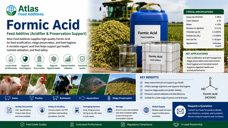 Formic Acid feed additive visual