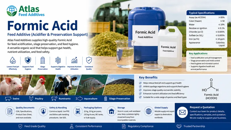 Formic Acid feed additive visual