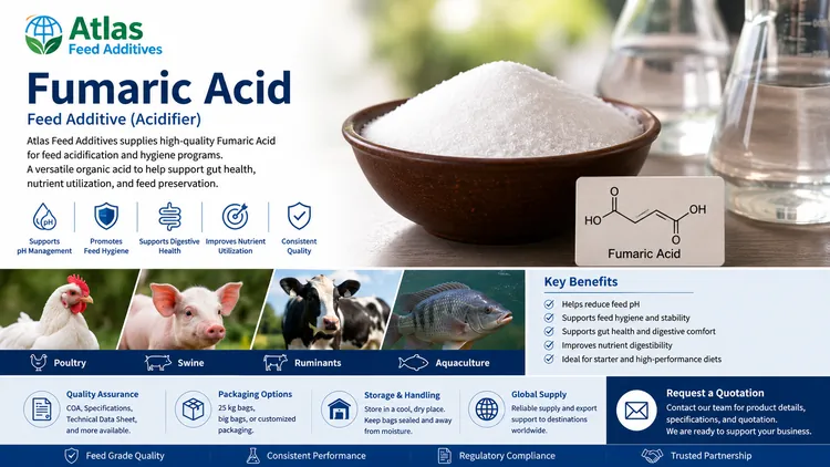 Fumaric Acid feed additive visual
