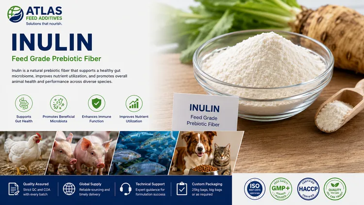 Inulin feed additive visual