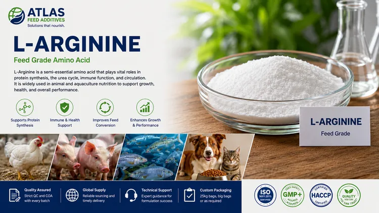 L-Arginine feed additive visual