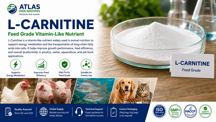 L-Carnitine feed additive visual