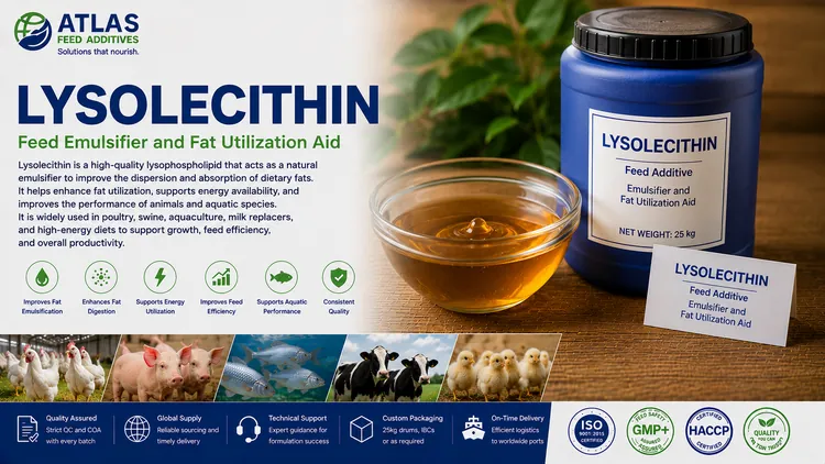 Lysolecithin feed additive visual