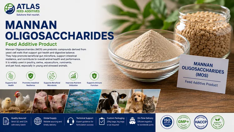 Mannan Oligosaccharides feed additive visual