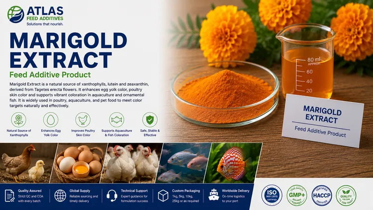 Marigold Extract feed additive visual