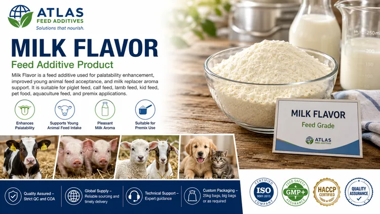 Milk Flavor feed additive visual