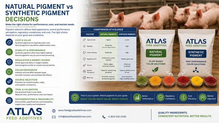 Natural Pigment vs Synthetic Pigment Decisions visual