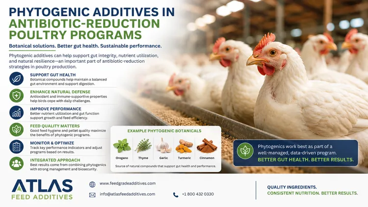 Phytogenic Additives in Antibiotic-Reduction Poultry Programs visual
