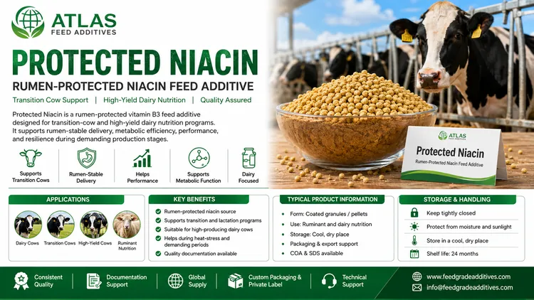 Protected Niacin feed additive visual