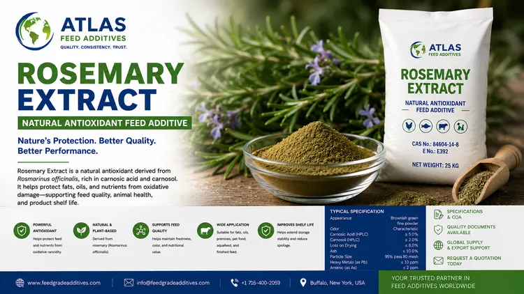 Rosemary Extract feed additive visual
