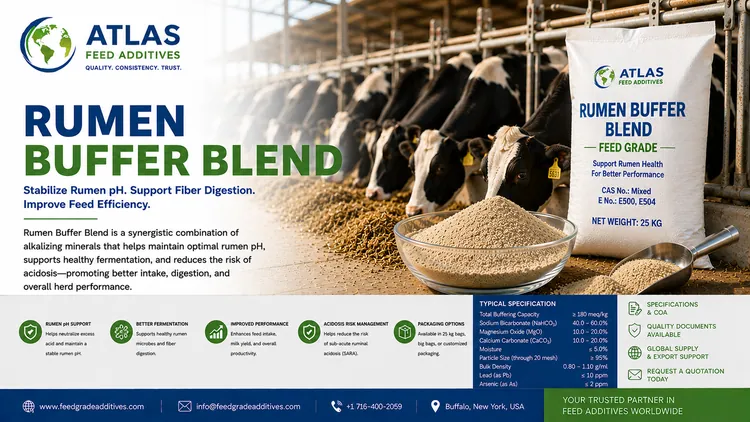Rumen Buffer Blend feed additive visual