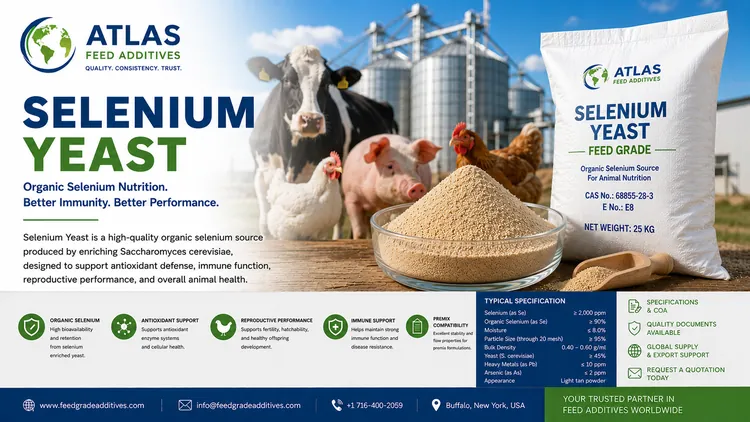Selenium Yeast feed additive visual