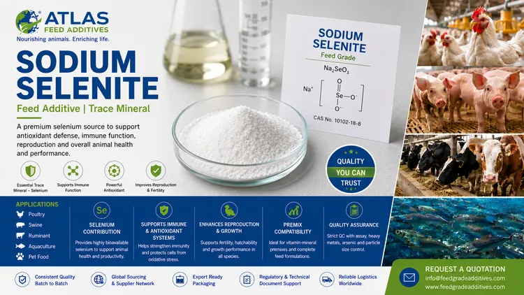 Sodium Selenite feed additive visual