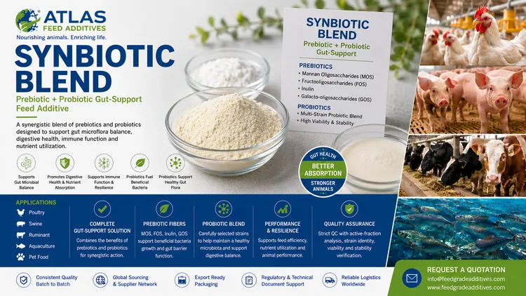 Synbiotic Blend feed additive visual