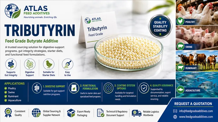 Tributyrin feed additive visual