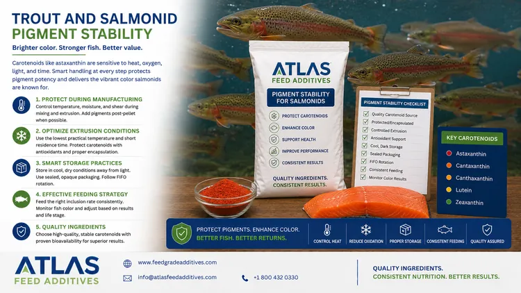 Trout and Salmonid Pigment Stability visual