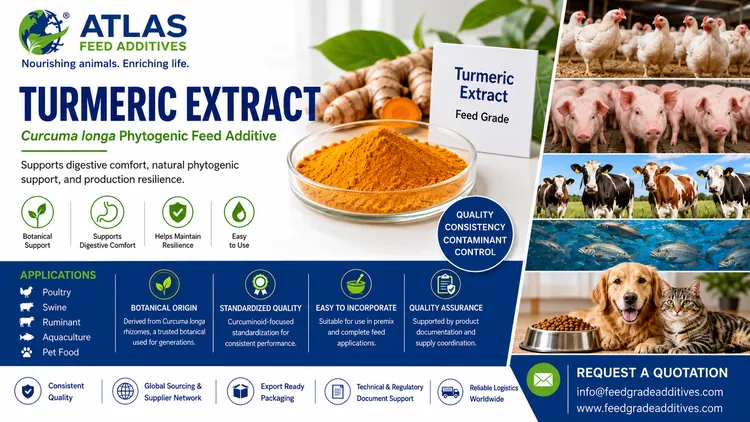 Turmeric Extract feed additive visual