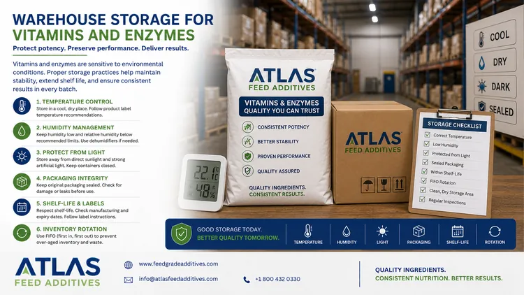 Warehouse Storage for Vitamins and Enzymes visual